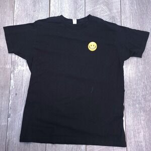 Smile Movie Promo T-Shirt Mens Large Black Horror Film Graphic Tee 2022 Tultex